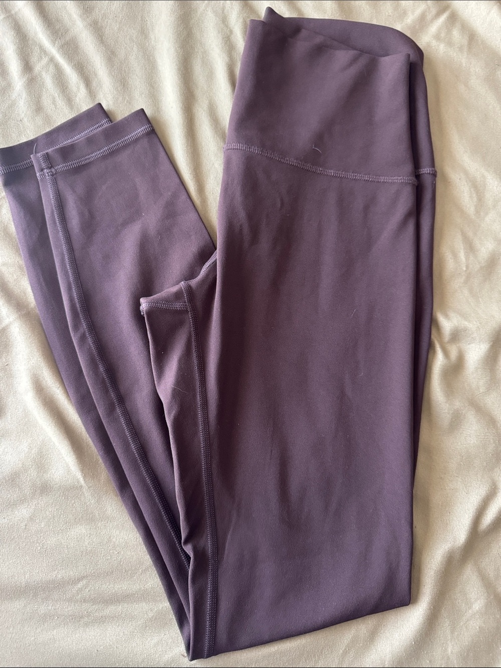 Brown High-Waist Active Leggings medium